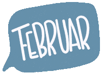 Februar Sticker by Kleinod-Illustrationen UG