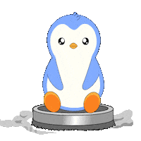Penguin Spinning Sticker by Pudgy Penguins