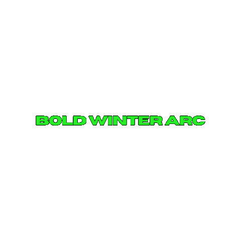 Winter Arc Sticker by Bold Ape
