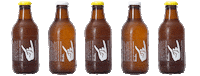 ruuudo beer bottle cerveza soda Sticker