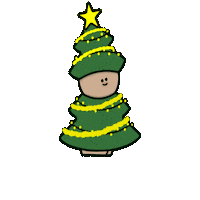 Christmas Tree Sticker