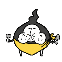 Eating Sticker