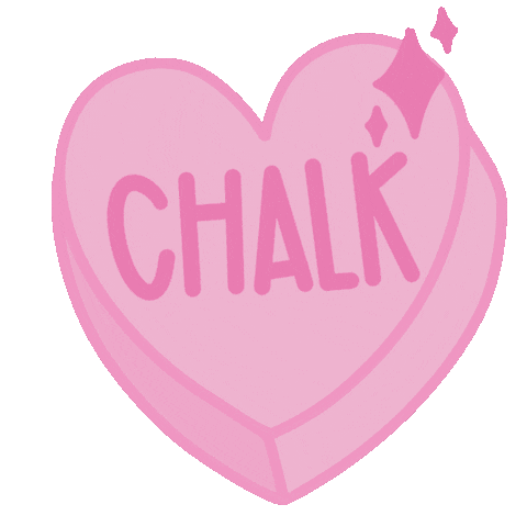 Chalk Sticker by Alz Asmr