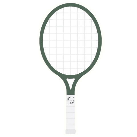 sport-luxe love sport play tennis Sticker