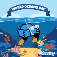 World Oceans Day GIF by Wheelzy