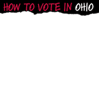 Register To Vote Election 2020 Sticker by INTO ACTION