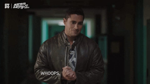 My Bad Oops GIF by SYFY