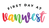 First Day School Sticker by vanwestcollege