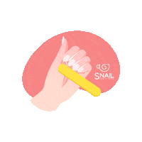 Beauty Nails Sticker by Snail & Coffee