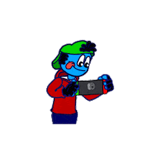 Cartoon Wow Sticker