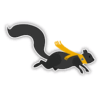 Kent State Squirrel Sticker by Kent State University