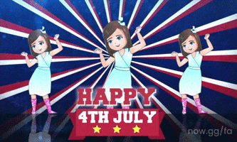 Independence Day Dancing GIF by BlueStacks