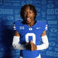 Byu Football Go Cougs GIF by BYU Cougars