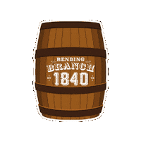 bendingbranch whiskey bourbon texasbourbon bendingbranch Sticker