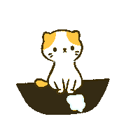 Cat Illustration Sticker