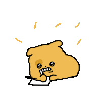 Test Study Hard Sticker by Olso