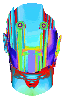 3D Head Sticker by badblueprints