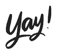 Hooray Celebrate Sticker