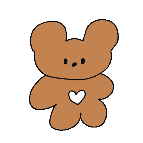 Bear Love Sticker