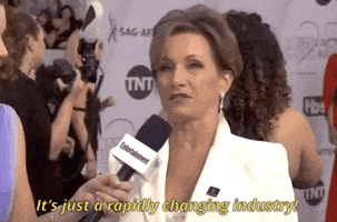 gabrielle carteris its just a rapidly changing industry GIF by SAG Awards