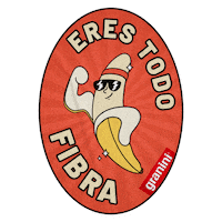 granini_espana fruta desayuno fuerte platano Sticker