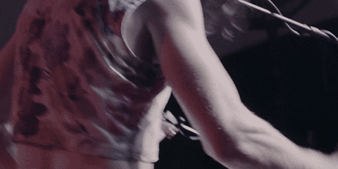 illiteratelight giphyupload rock live music rocking out GIF