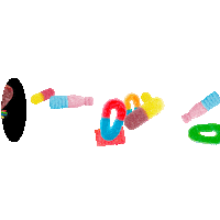 carambarco mix jet fizz bonbon Sticker