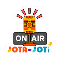 On Air Radio Sticker by World Scouting