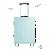 Travel Airplane Sticker