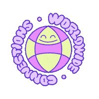 World Wide Friends Sticker by NORA studio