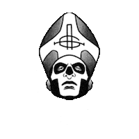 Graventattoo ghost ghostband Sticker