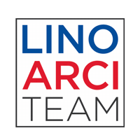 linoarciteam logo real estate realtor real estate agent Sticker