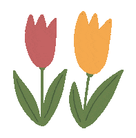Easter Sunday Flowers Sticker