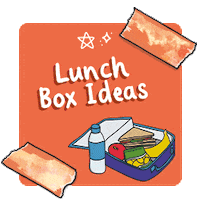 Back To School Eating Sticker by Twinkl Parents