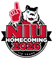 Fall Mascot Sticker by Northern Illinois University
