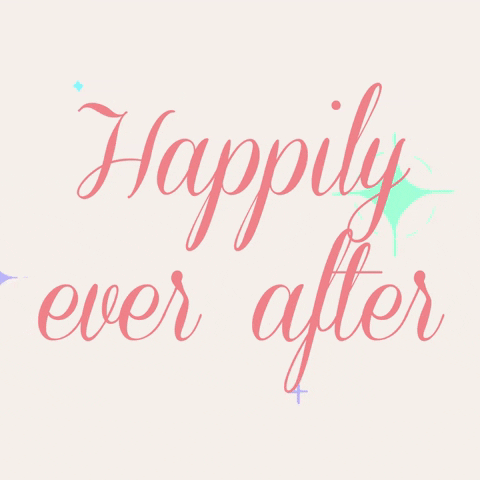 pinkpeonyweddings fairytale happily ever after wedding day happy ending GIF