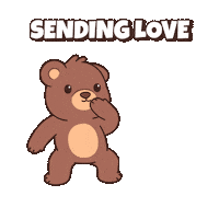 I Love You Kiss Sticker by BEARISH