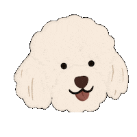 Happy Dog Sticker by Ann of Facedit