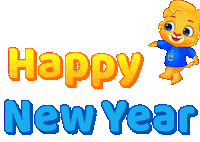 New Year Fireworks Sticker by Lucas and Friends by RV AppStudios