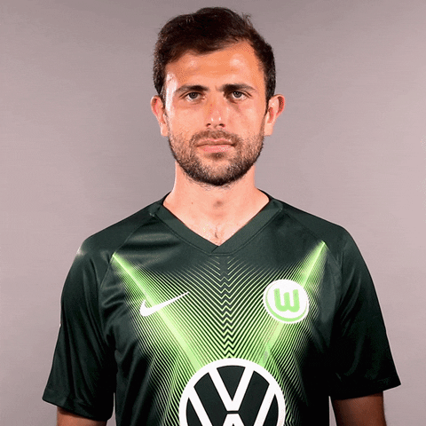 Admir Mehmedi Reaction GIF by VfL Wolfsburg