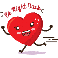 Be Right Back Run Sticker by Singapore Heart Foundation