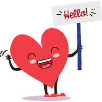 Wave Hello Sticker by Singapore Heart Foundation
