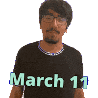 March 11 Sticker