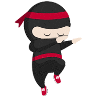 Ninja Van Dab Sticker by ninjavanmalaysia