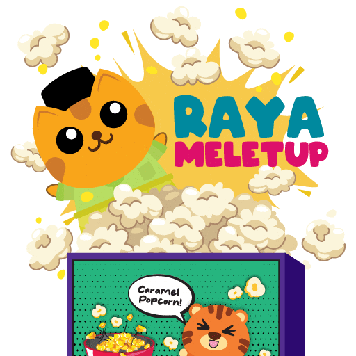 Ramadan Popcorn Sticker by BerjayaTimesSquare