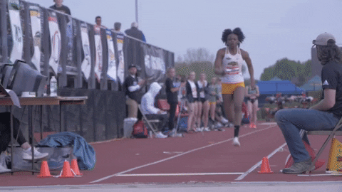 Track And Field Moss GIF by NDSU Athletics