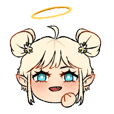 Happy Angel Sticker