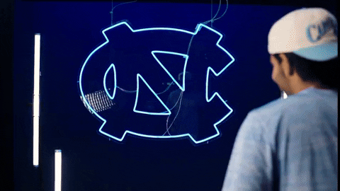 North Carolina Smile GIF by UNC Tar Heels