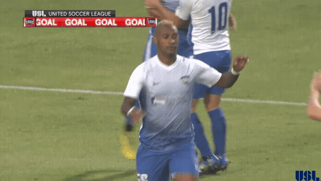 high five carlos small GIF by USL