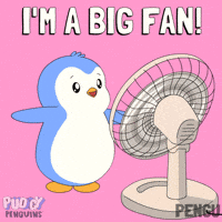 Big Fan Summer GIF by Pudgy Penguins